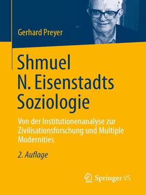 cover image of Shmuel N. Eisenstadts Soziologie